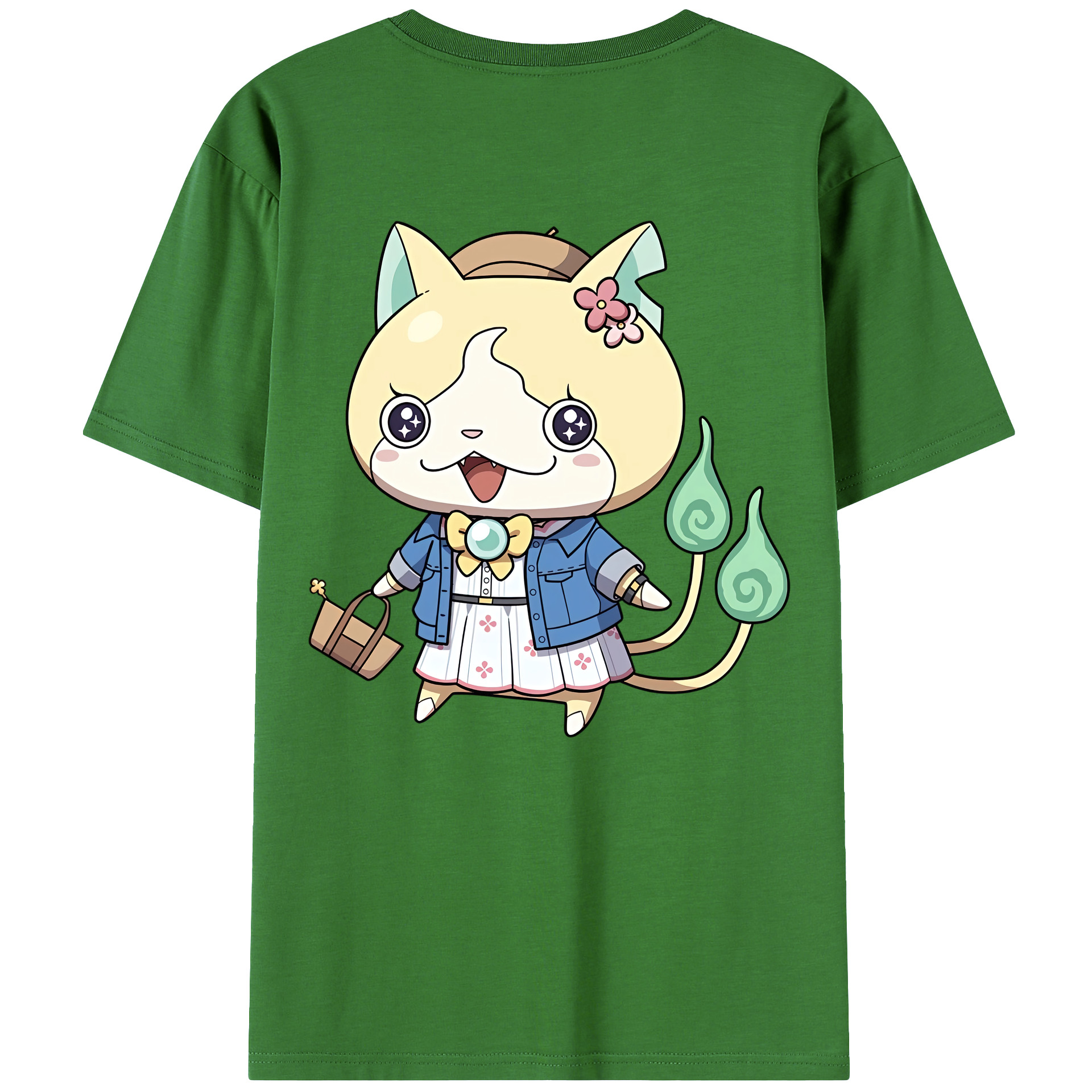 （画像用） 妖怪ウォッチ Yo-kai Watch レディース半袖Tシャツ(バックプリント)